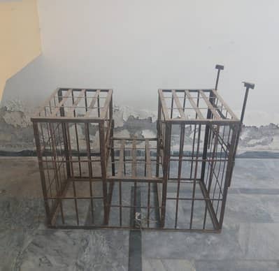 iron cage for bike delivery