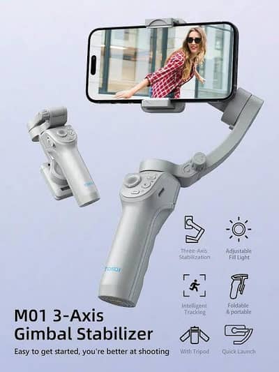 Tokqi M01 3Axis gimbal new boxpack