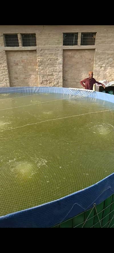 2 biofloc 20 feet tanks for sale