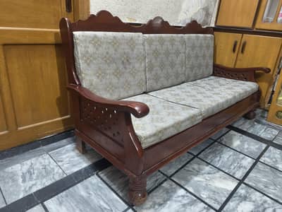 5 seater sofa set with 3 tables