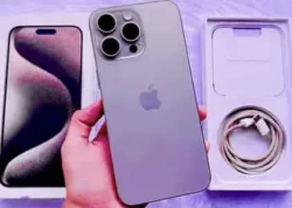 New Brand New IPhone 15 Pro Max Titanium Warranty 100/100 Brand New
