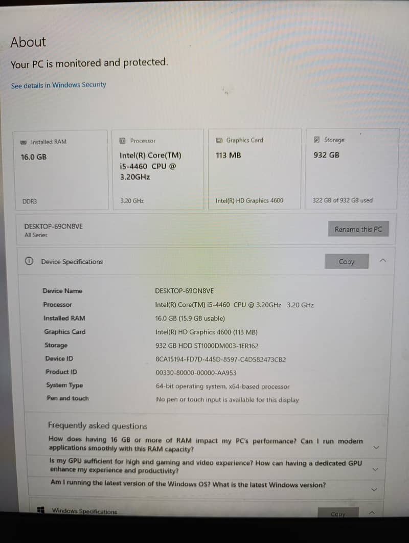 Gaming PC Basic with Led 1