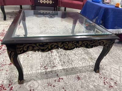 SOLID WOOD 3 table set