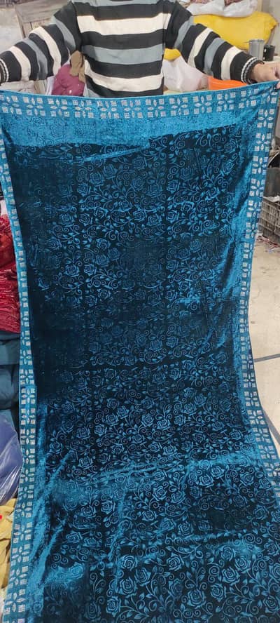 velvet shawl premium