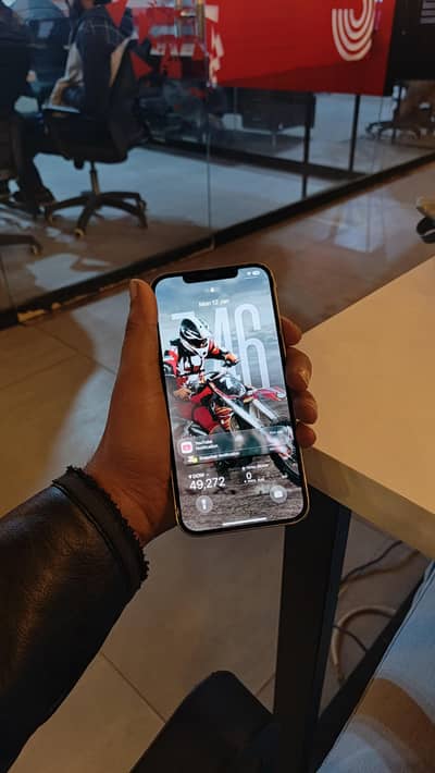 Iphone 12 Pro Max 128GB, Non PTA- E Sim time available.