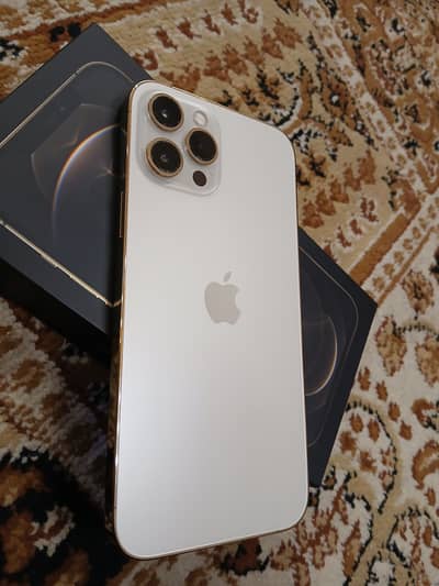 Iphone 12 pro max PTA Approve full box screach less  128 GB
