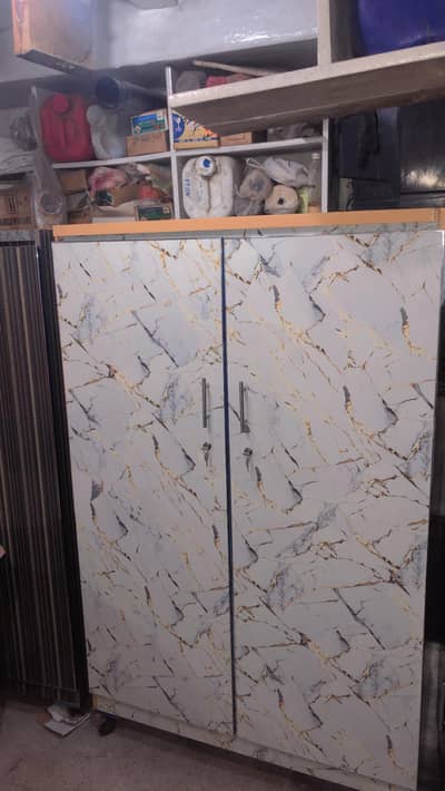 New Double Door Wooden Safe with Locker – Strong & Stylish