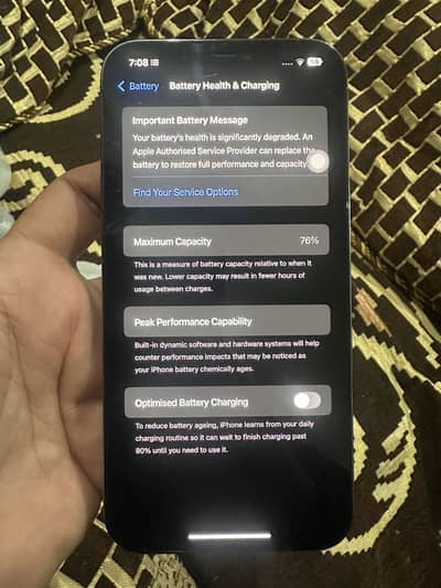 iPhone 12 pro max 128 gb (non pta )