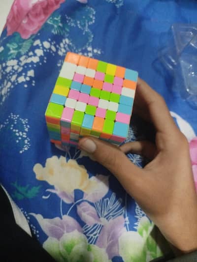 7x7 rubix cube best condition 