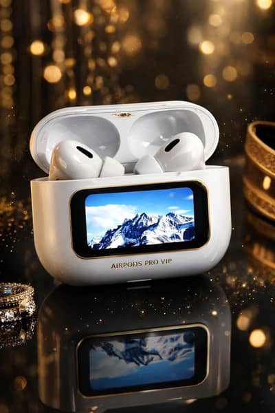 wireless earbuds with screen