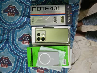 note 40 pro 12ram 256gb memory condition saf ha 1hand use ha j