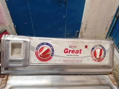 Heavy Duty Washing Machine – Pure Silver Winding –