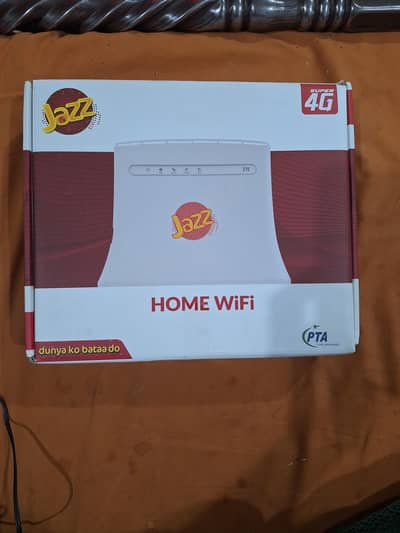 Jazz Super 4G Home WiFi - ZTE MF283U (Full Box & Original Accessories)