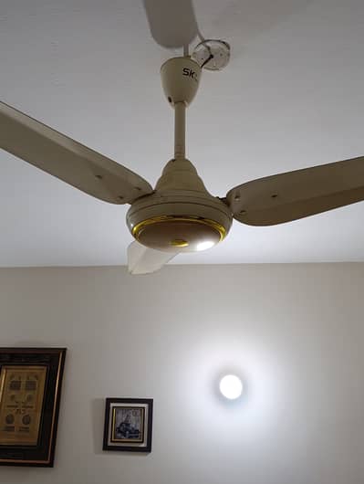SK and Super Asia AC type ceiling fans