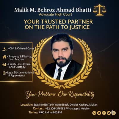 Dealing Person in Advocate office