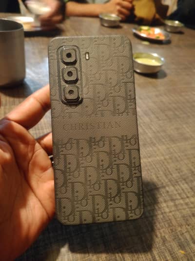 Infinix Hot 50 pro 8/128 with box charger warranty ma ha