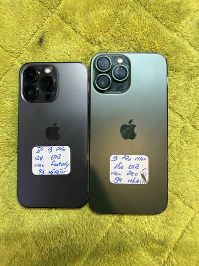 iphone 13 Pro Or 13 Pro Max Non PTA