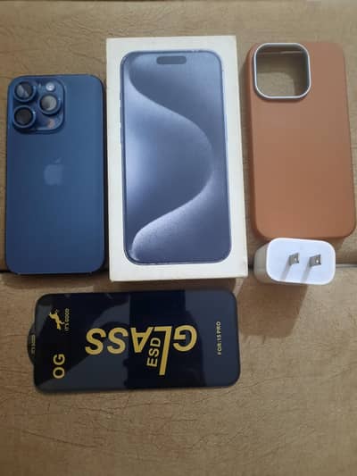 Iphone 15 Pro Non PTA 256GB 10/10 Complete Box