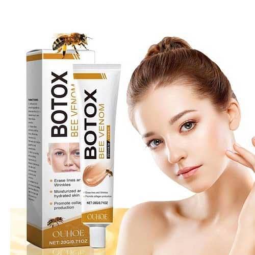 Botox Bee Venom Wrinkle Cream Anti-Aging & Collagen Boosting Moisturizer
