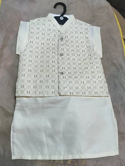 baby boy waistcoat salwar kameez