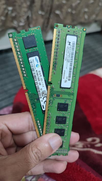 DDR3 RAM for PC -1600 Mhz - 4gb +2gb