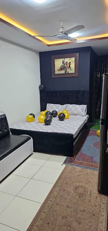 Studio new furnished apartment available for rent location E11-2 Islamabad