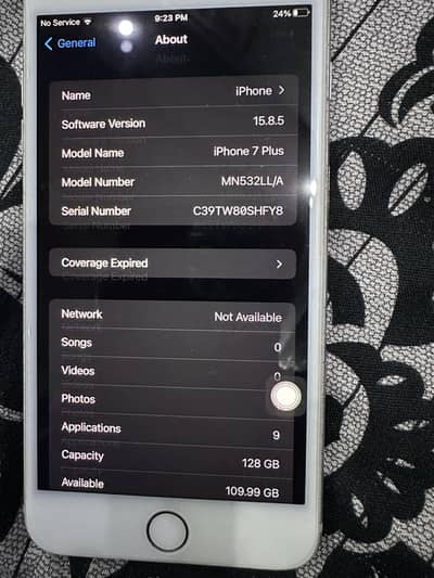 iphone 7 plus 128 GB Bypass