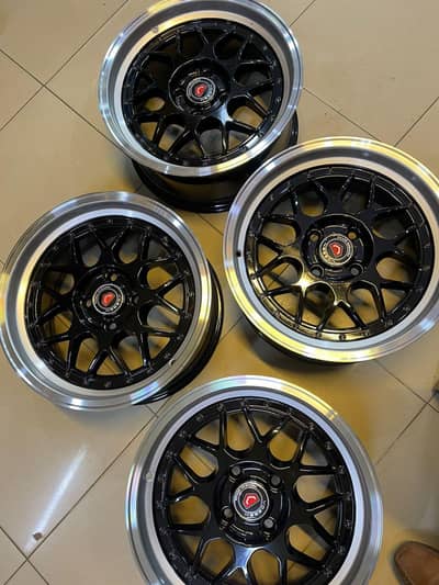 deep dish rims for sale like new