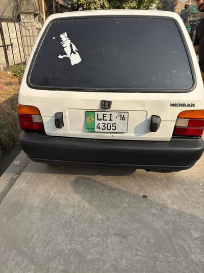 Suzuki Mehran VX registration 2016 model down