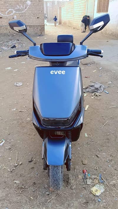 Evee GenZ Model Brand New Scooty Available for urgent Sale 10 by 10. .