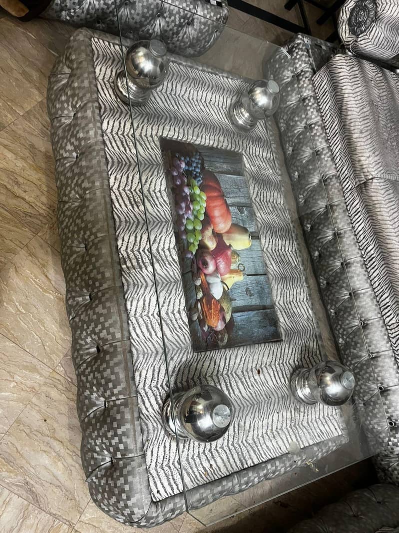 Sofa set - 6 seater sofa set - Sofa set with table - Luxury sofa set 0