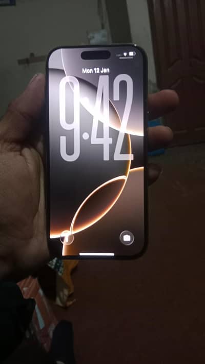 iphone 16 pro 256GB non PTA factory unlock only mbile and cable