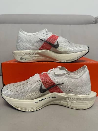 Original Nike ZoomX Vaporfly NEXT% 3 EK Eliud Kipchoge White Chile Red