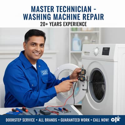 Washing Machine Repairing Expert - 22 Years Experience