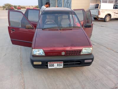 Suzuki mehran 2014 Red perl