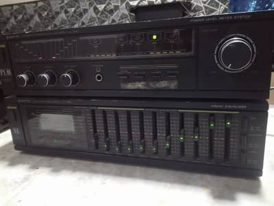 Sterio Amplifier & Equilizer Non Repair Orignal Condition all ok