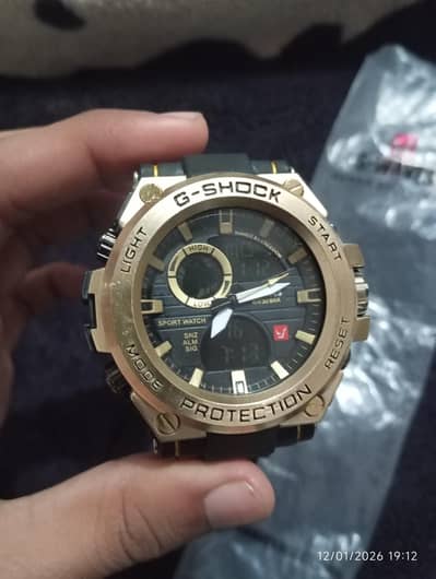 S. waves Whaterpruf and dabel time Watch