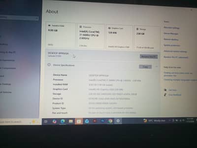 Dell Brand new laptop 8/256