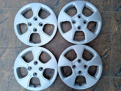 Kia Picanto 14 Size ORIGINAL Brand New Wheel Covers FRESH Set 4 piece