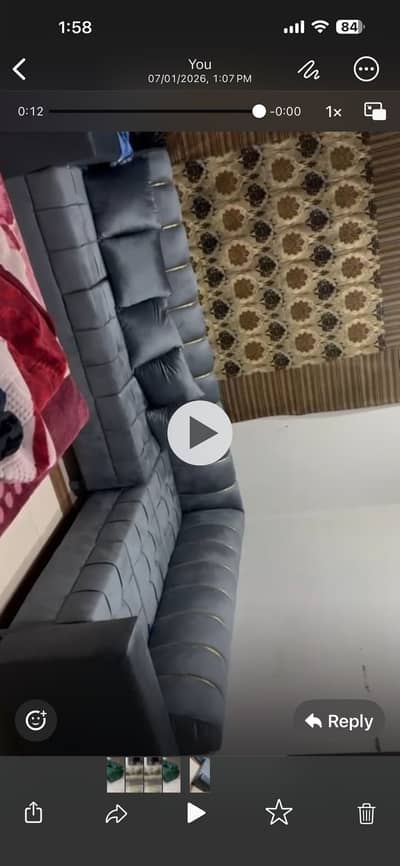 New  wooden versache style  sofa  in  corner style