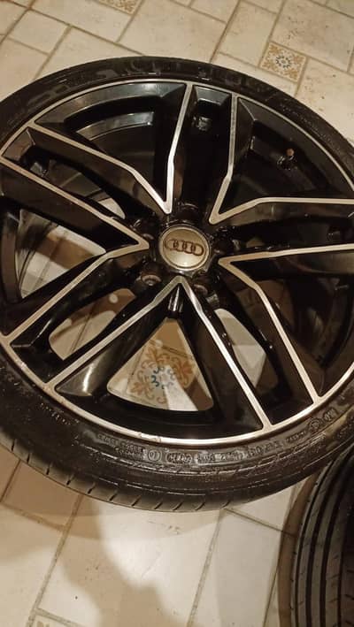 19" rims and tyres
