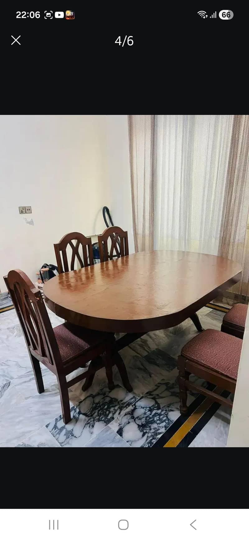 Solid Sheesham Dining Table 2
