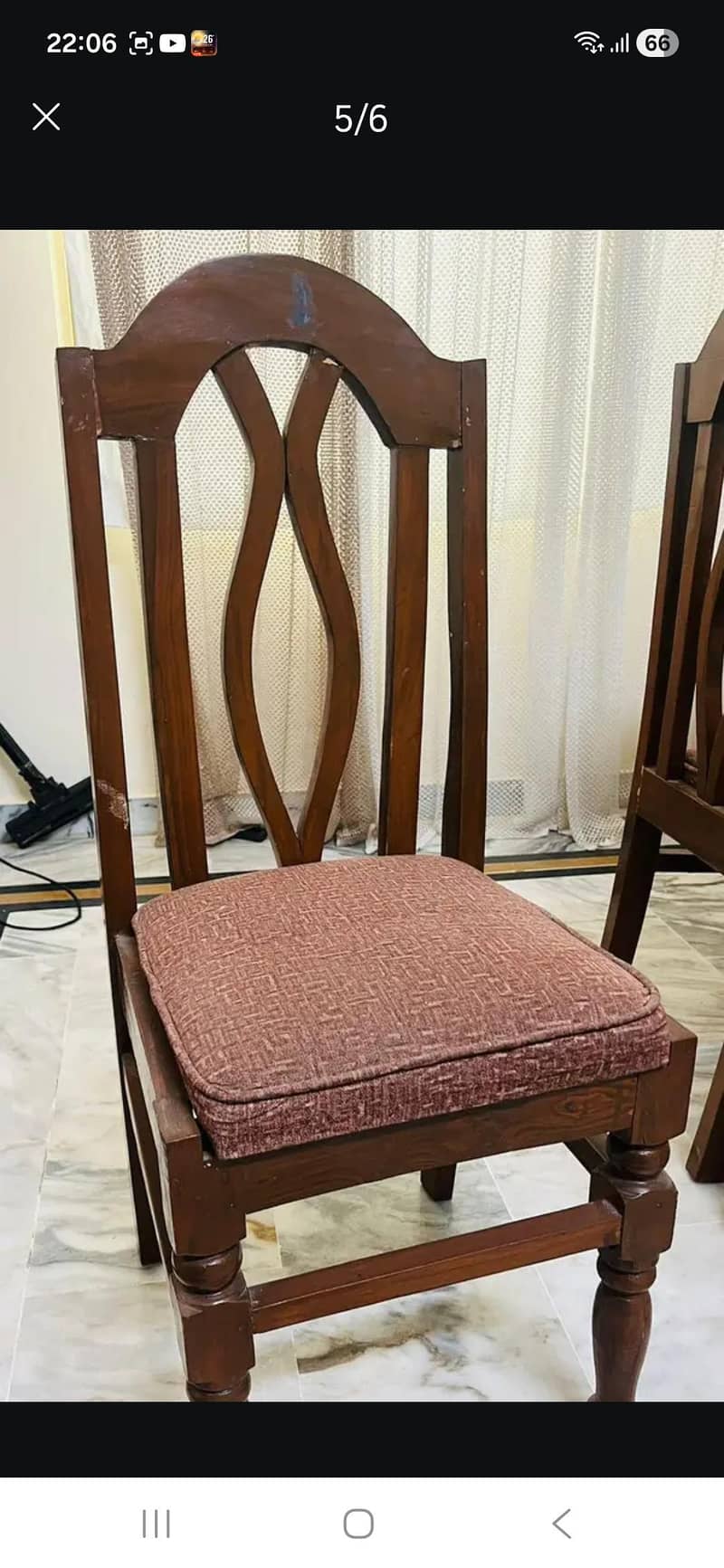 Solid Sheesham Dining Table 3