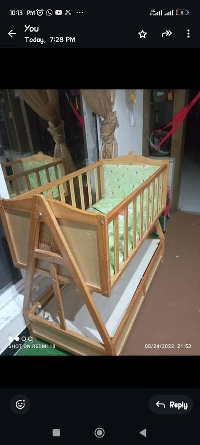 baby cot good condition