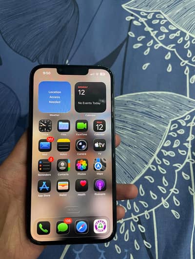 Iphone 14 128 gb factory with box sim working