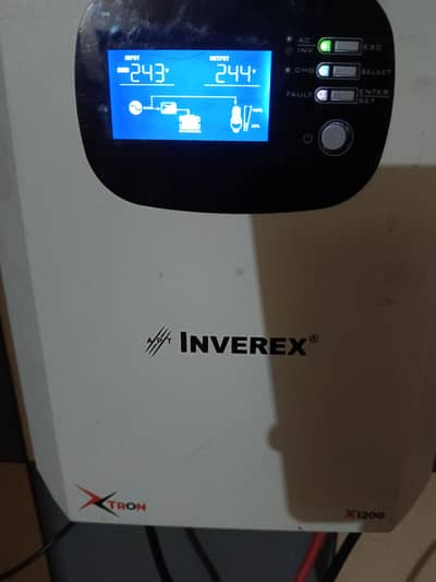 inverex x1200 with phoenix battery
