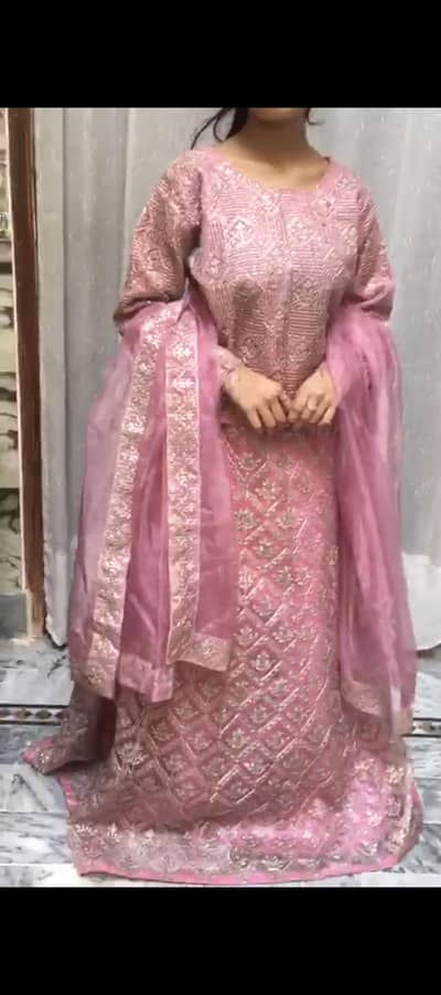 3 PC Embroidered Lehnga Choli