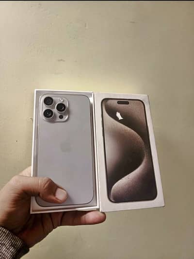 IPHONE 15 PRO MAX 256GB, JV, with box, 88 battery health