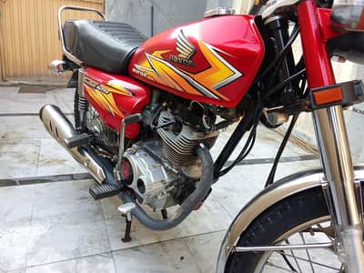 Honda CG 125 model 2021 Islamabad number