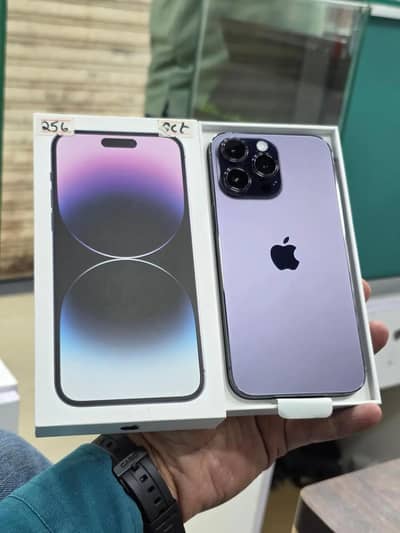 iPhone 14Pro max PTA Approved 256GB what's 03292677516